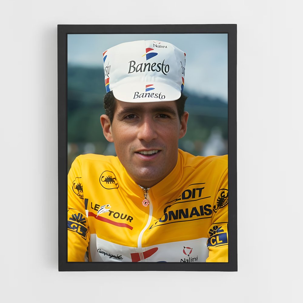 Poster Miguel indurain domination – affiche Cyclisme (vue 2)